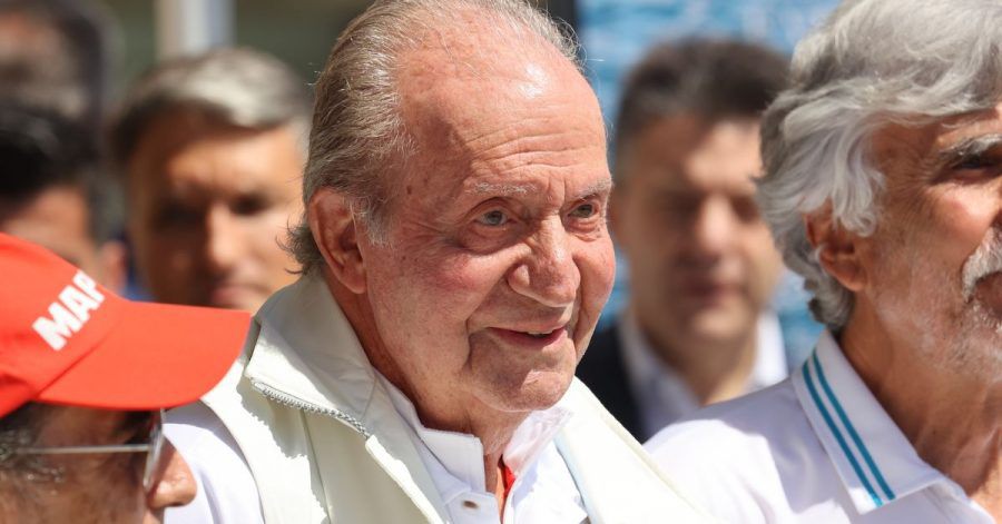 Juan Carlos, Altkönig von Spanien, ist zu Besuch in der alten Heimat.