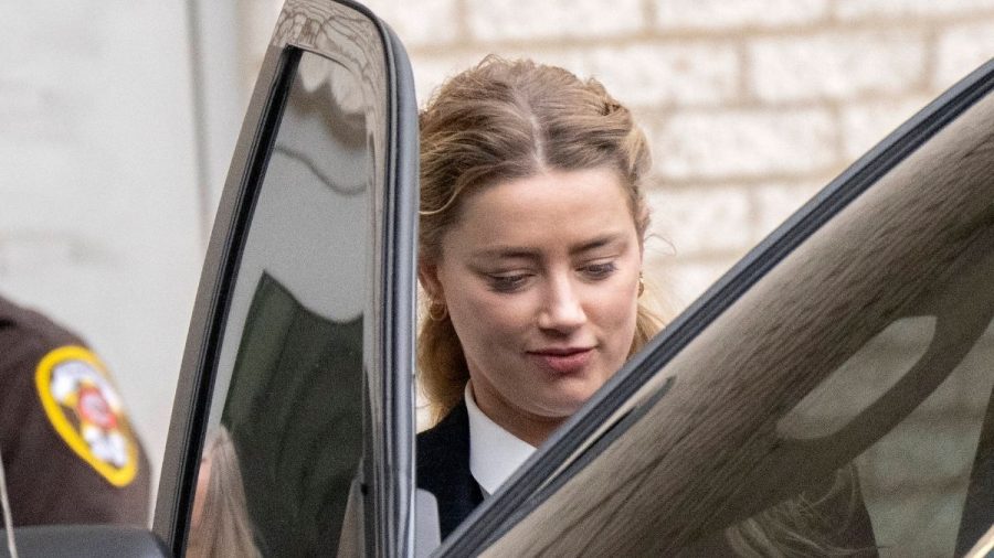 Amber Heard vor Gericht.