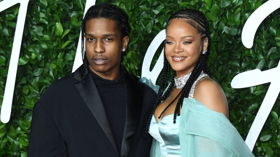 Asap Rocky und Rihanna auf dem roten Teppich