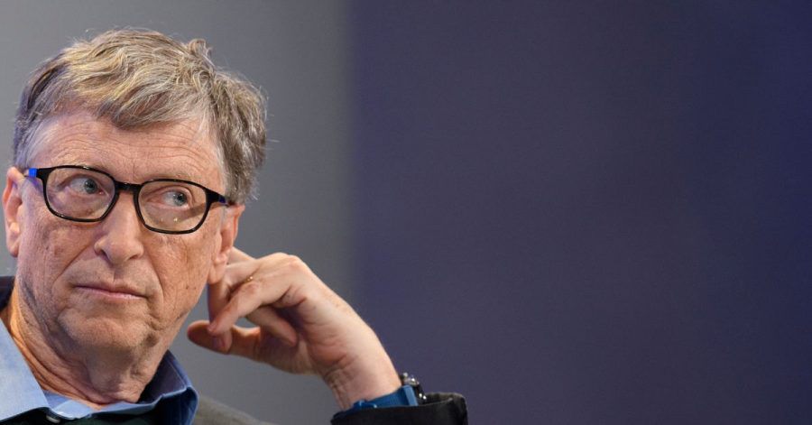 Bill Gates bei der jährlichen Tagung des Weltwirtschaftsforums (WEF) in Davos. Der Microsoft-Gründer hat sich mit dem Coronavirus infiziert.