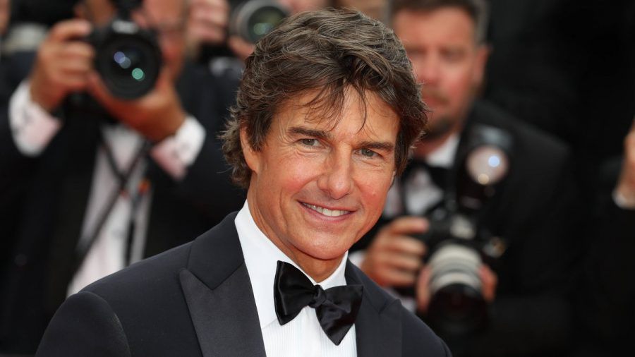 Tom Cruise bei der Premiere von "Top Gun: Maverick" in Cannes. (wue/spot)