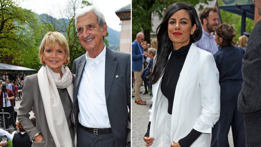 Uschi Glas (li.) mit ihrem Ehemann Dieter Hermann und Collien Ulmen-Fernandes (re.) bei der Eröffnung der Oberammergauer Passionsspiele. (eee/spot)
