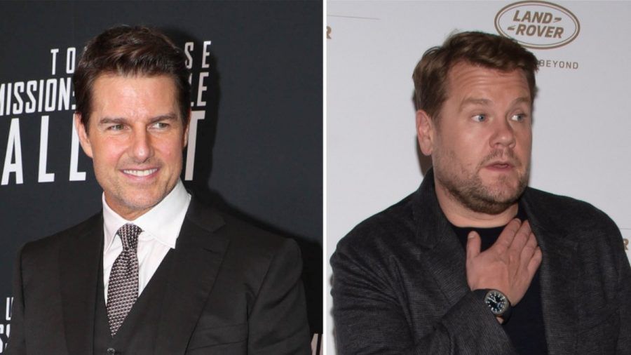 Tom Cruise war in James Cordens Sendung "The Late Late Show" zu Gast. (aha/spot)