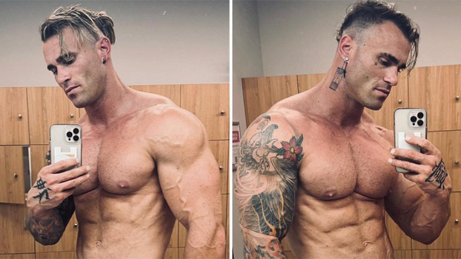 Der ehemalige Mister Universe, Calum von Moger