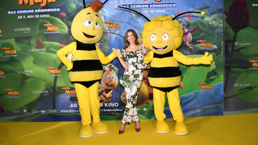 Cathy Hummels zur Premiere von "Biene Maja" in München