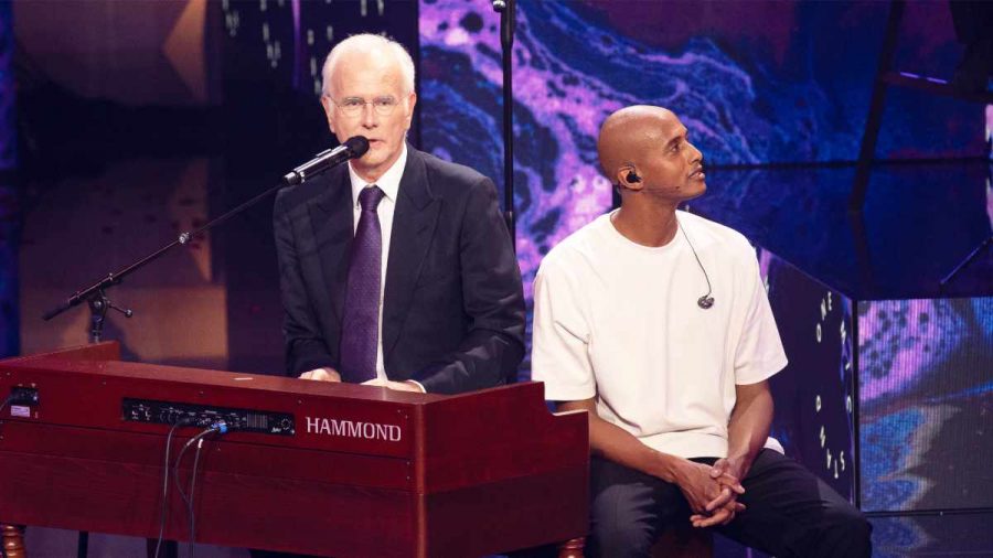 Harald Schmidt und "Teddy" Teclebrhan