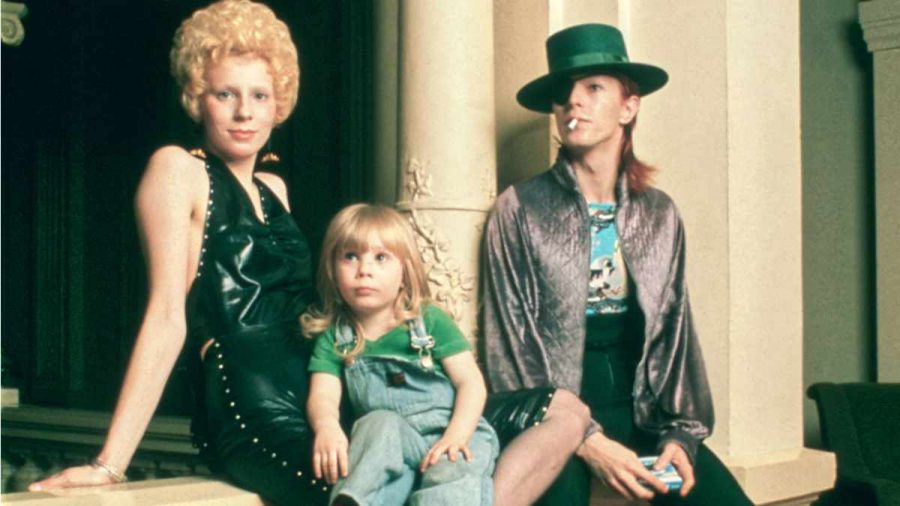 David Bowie, Angie Bowie und Sohn Duncan Zowie