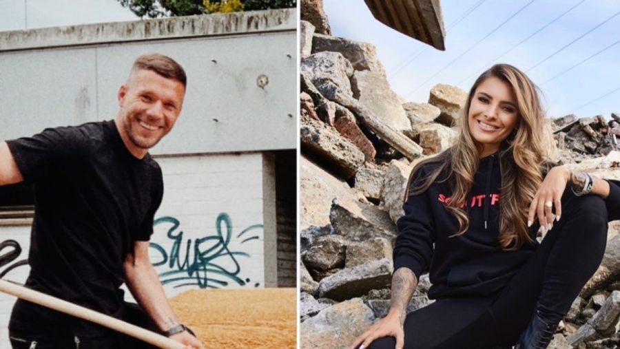 Sophia Thomalla und Lukas Podolski amüsieren mit ihrem Schlagabtausch ihre Fans. (tae/spot)