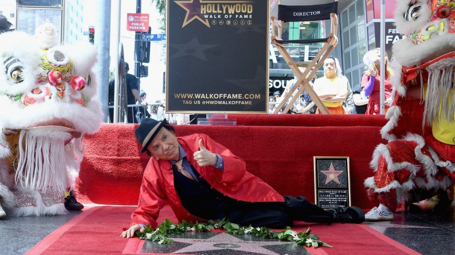 James Hong feiert seinen Stern auf dem Walk of Fame. (hub/spot)