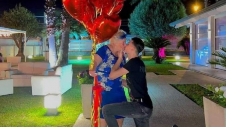 Giuseppe D'anna macht seiner 76-jährigen Freundin einen Antrag