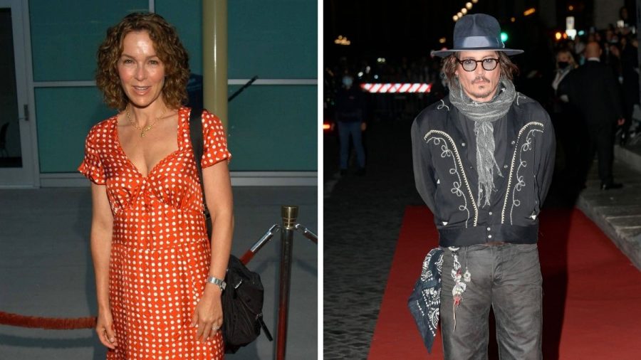 Jennifer Grey und Johnny Depp