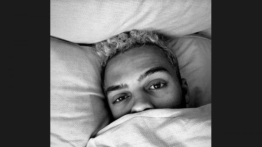 Malik Harris im Bett