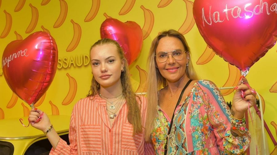 Natascha Ochsenknecht mit Tochter Cheyenne