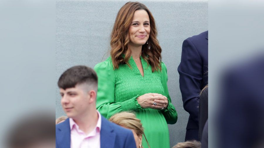 Pippa Middleton beim Jubiläumskonzert für die Queen. (wue/spot)