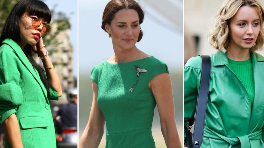 Ob Royals, Stars oder Influencerinnen: "Kelly Green" ist der Farbton des Sommers. (ncz/spot)