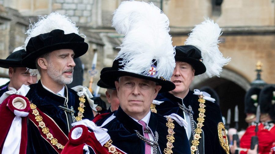 Prinz Andrew beim bislang letzten Garter Day im Juni 2019. (stk/spot)