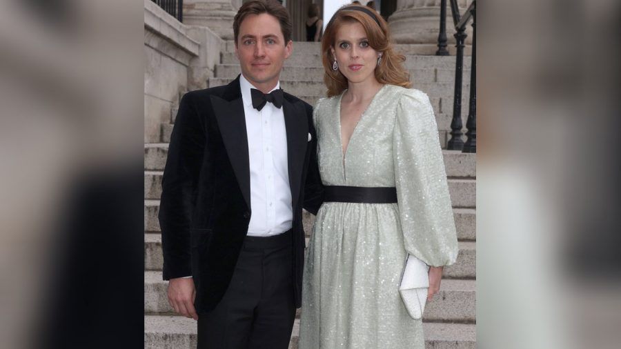 Prinzessin Beatrice und ihr Ehemann Edoardo Mapelli Mozzi bei einer Gala der National Gallery in London. (ncz/spot)
