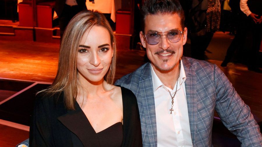 Chris Töpperwien und Ehefrau Nicole werden Eltern. (hub/spot)