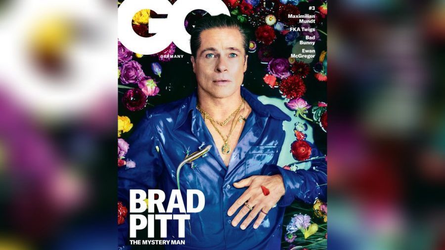 Das Cover der "GQ" mit Brad Pitt. (mia/spot)