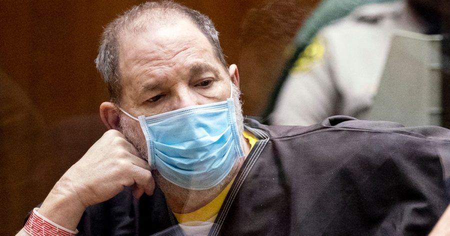 Harvey Weinstein bei einer Anhörung vor Gericht in Los Angeles 2021.