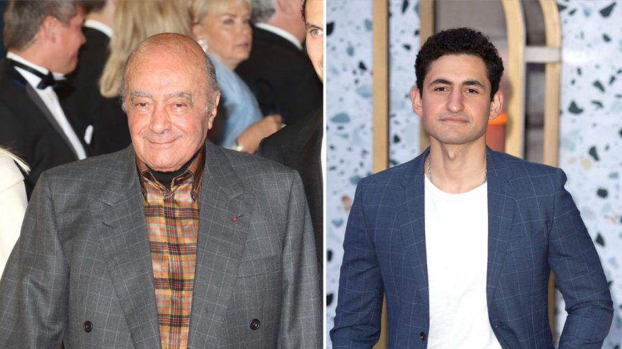 Mohamed Al-Fayed wird von dem Schauspieler Amir El-Masry (r.) gespielt (dr/spot)