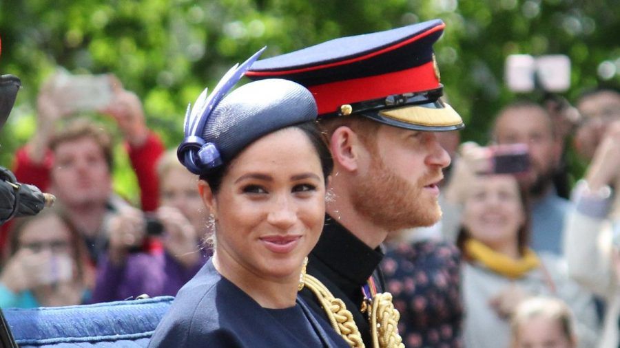 Herzogin Meghan und Prinz Harry werden die "Trooping the Colour"-Parade vom Buckingham Palast aus verfolgen. (jom/spot)