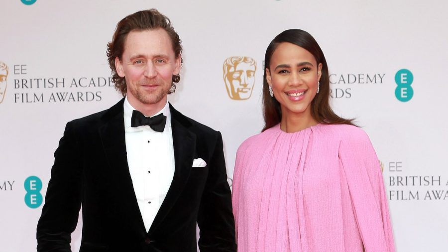 Tom Hiddleston und Zawe Ashton bei den British Academy Film Awards 2022 in der Royal Albert Hall in London. (hub/spot)