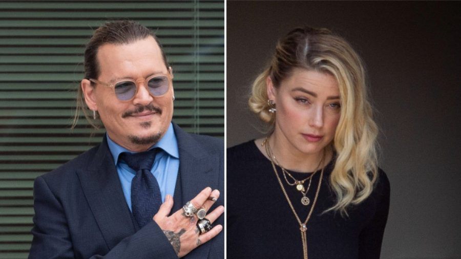 Johnny Depp und Amber Heard nach ihrem Prozess. (mia/spot)