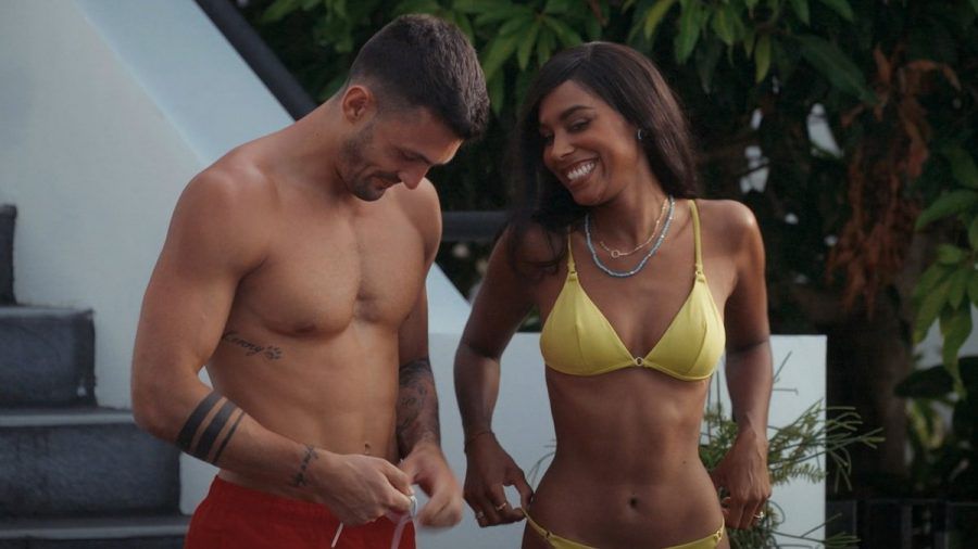 Max und Sharon beim ersten Einzeldate in "Die Bachelorette". (mia/spot)