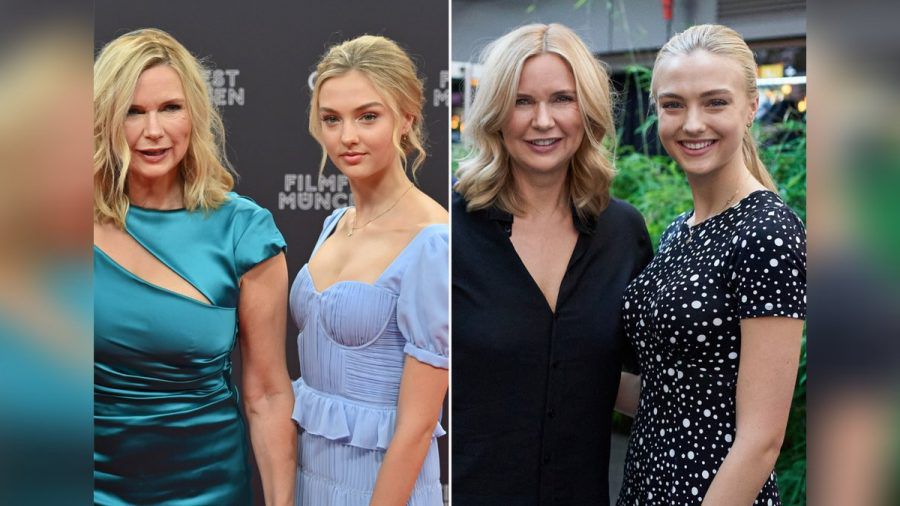 Die Looks von Veronica Ferres (l.) und ihrer Tochter Lilly Krug haben am Wochenende auf den roten Teppichen überzeugt. (eee/spot)