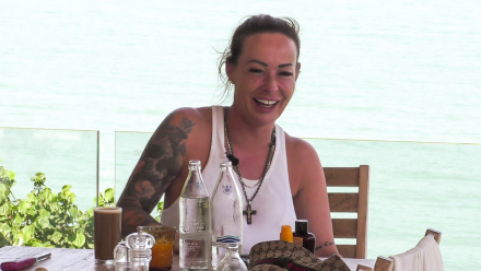 Cora Schumacher und Martin Semmelrogge im "Club der guten Laune"