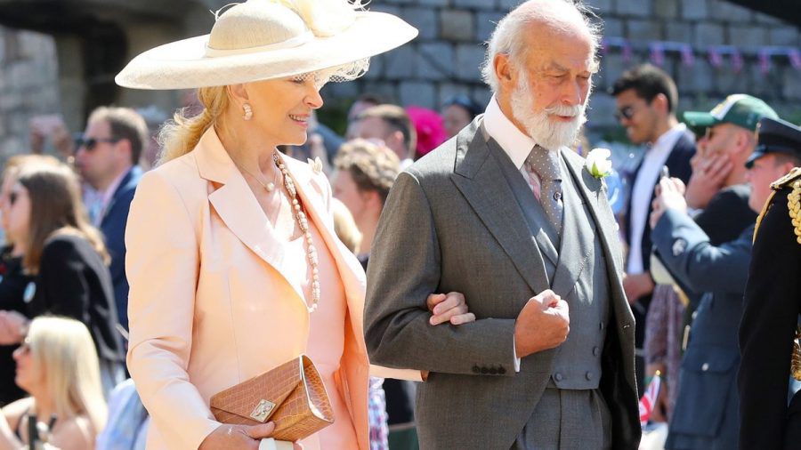 Prinz Michael von Kent und seine Frau bei einem Auftritt in Windsor. (hub/spot)