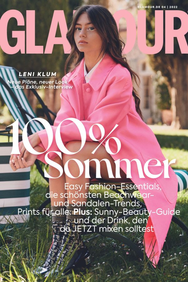 Leni Klum auf dem Cover der Glamour Germany