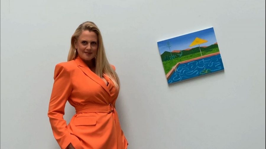 Barbara Schöneberger beim Shooting zur neuen BARBARA-Ausgabe