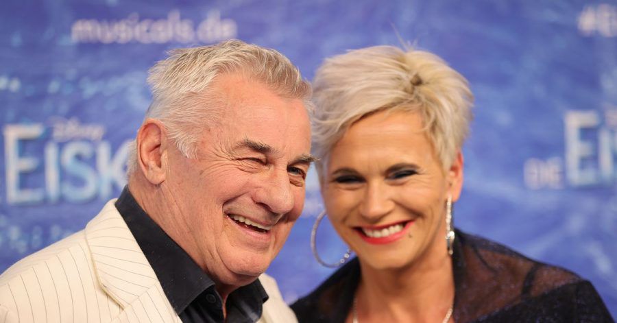 Heinz Hoenig und seine Frau Annika erwarten Nachwuchs.