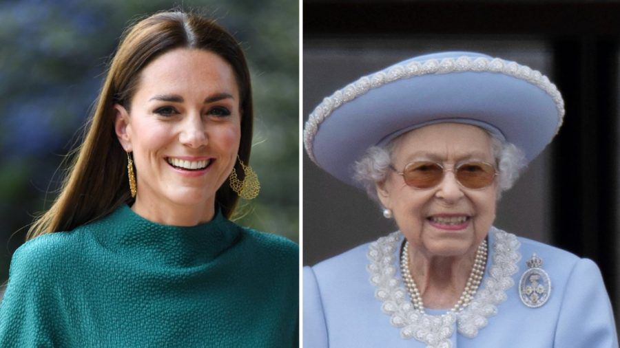 Herzogin Kate hat über die Queen geplaudert. (tae/spot)