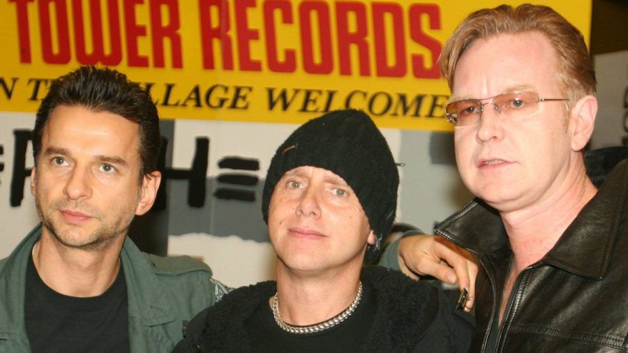 Dave Gahan, Martin Gore und Andy Fletcher (v.r.) bei einem gemeinsamen Auftritt. (ili/spot)