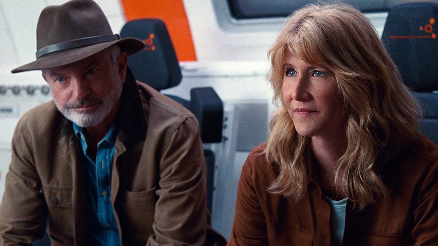 Sam Neil und Laura Dern