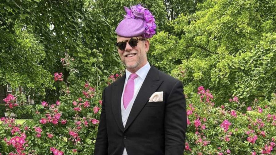 Mike Tindall amüsiert mit seinem Look