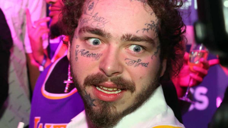 Post Malone bei einem Auftritt