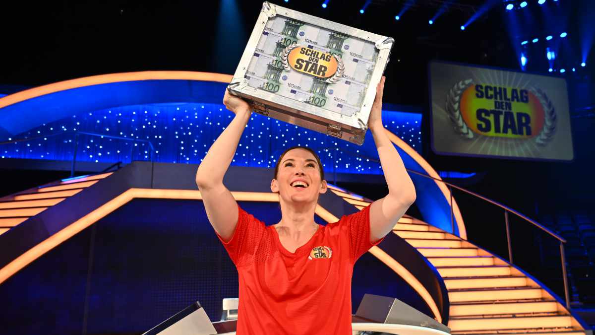 "Schlag den Star": Jeannine Michaelsen gewinnt haushoch