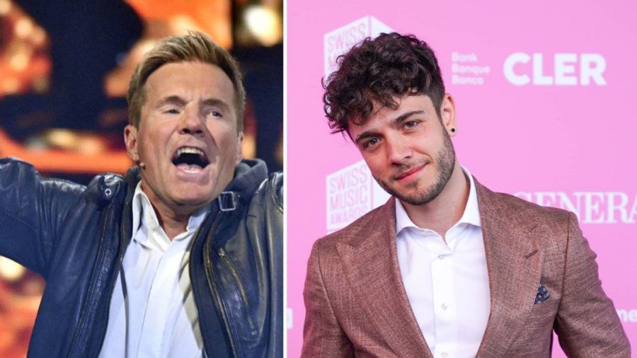 Dieter Bohlen (l.) kürte Luca Hänni 2012 zum "DSDS"-Sieger. (tae/spot)