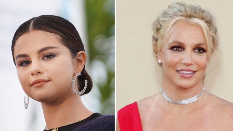 Selena Gomez (l.) habe Britney Spears "so glücklich" gemacht. (jru/spot)