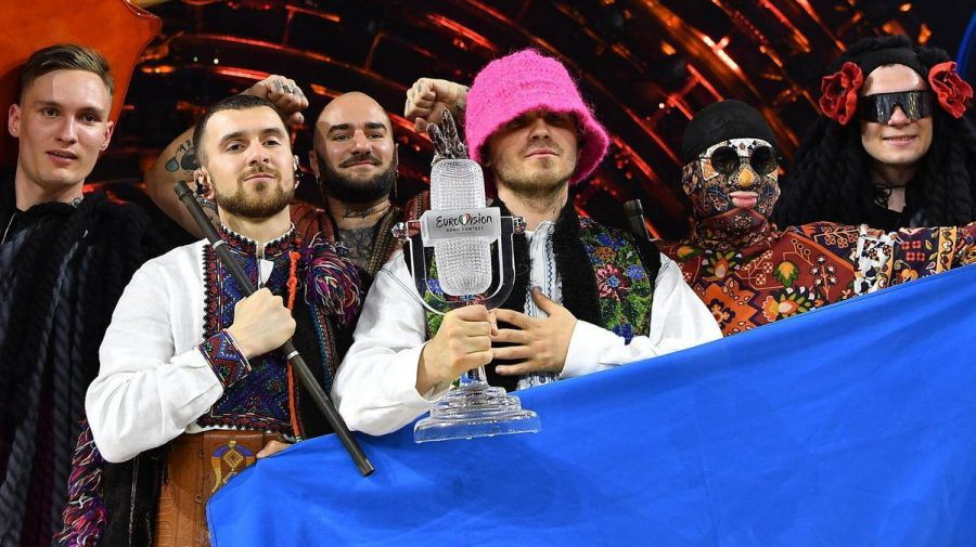 Die ukrainische Band Kalush Orchestra triumphierte beim ESC in Turin. (obr/spot)