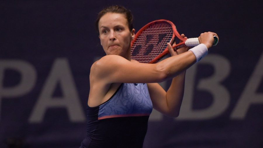 Tatjana Maria beim WTA Luxemburg im Jahr 2019. (mia/spot)
