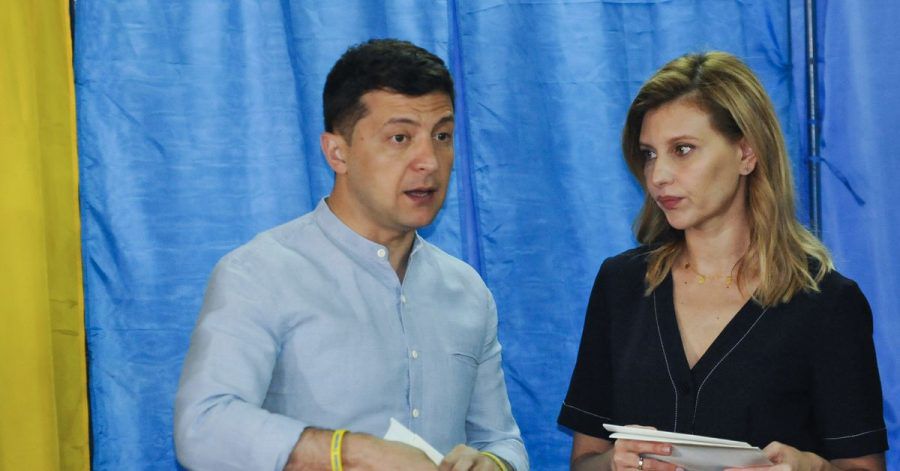 Präsident Wolodymyr Selenskyj ist ist stolz auf den Umgang seiner Frau mit dem russischen Angriffskrieg.
