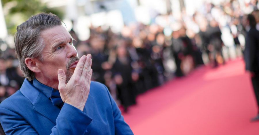 Schauspieler Ethan Hawke beim Filmfestival in Cannes.