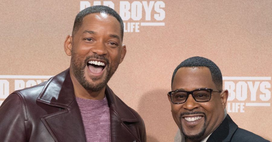 Die Schauspieler Will Smith (l) und Martin Lawrence kommen zur Deutschlandpremiere von "Bad Boys For Life".