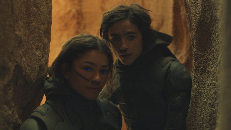 Zendaya und Timothée Chalamet im ersten Teil von "Dune". (smi/spot)