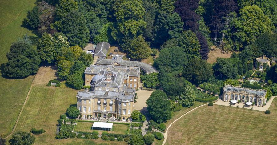 Das Gelände von Daylesford House. Hier feierten Boris Johnson und seine Ehefrau.